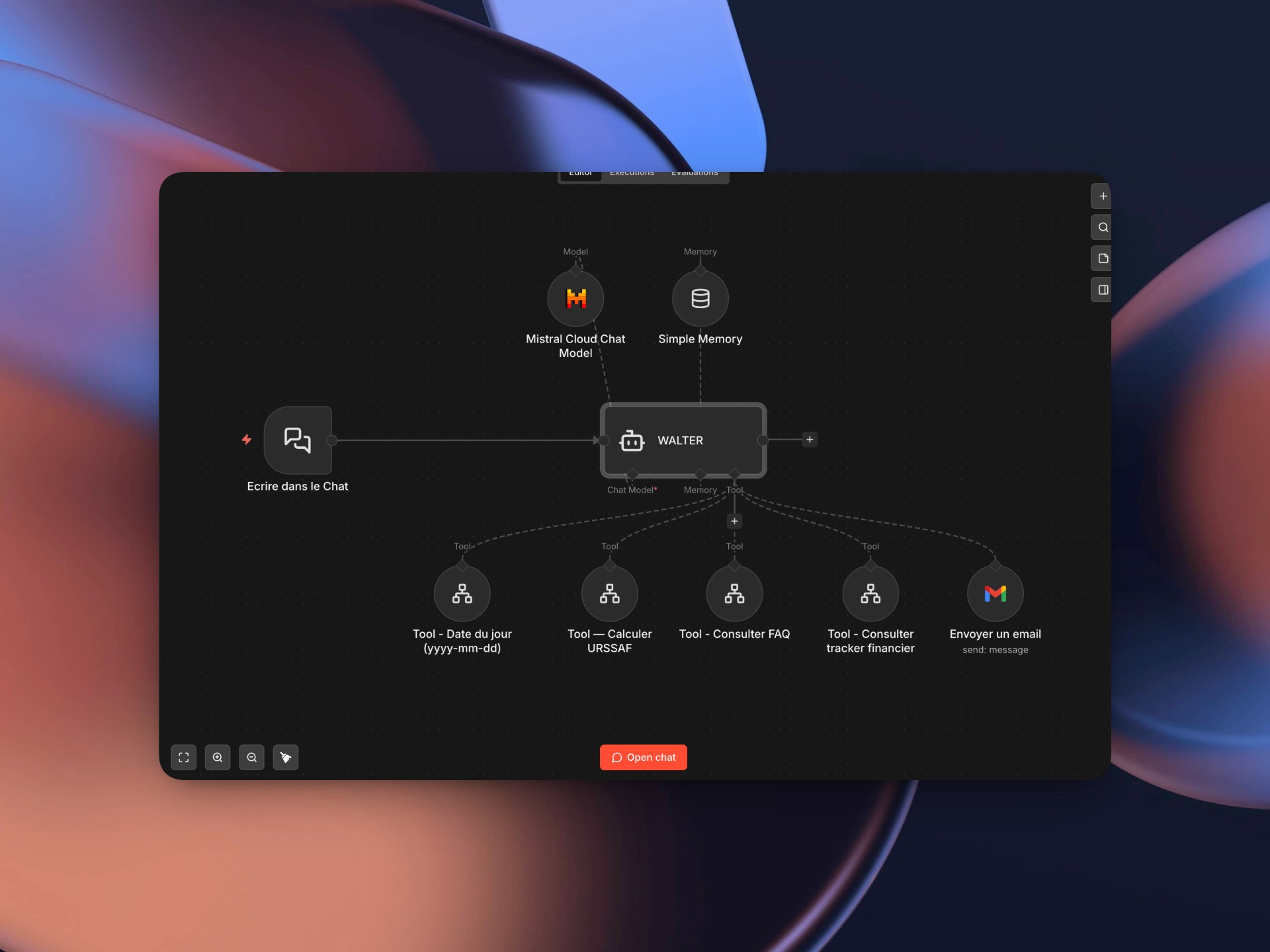 Workflow n8n — WALTER sous-workflow comptabilité